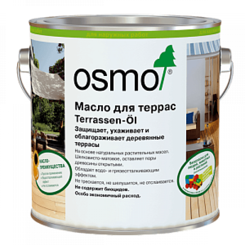 Масла для террас OSMO Terrassen-Öle