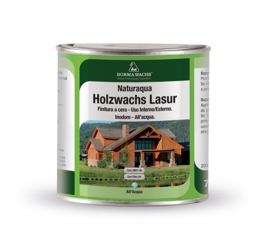 NAT3326, Декоративная восковая лазурь Naturaqua HolzWax Lasur (5 л)