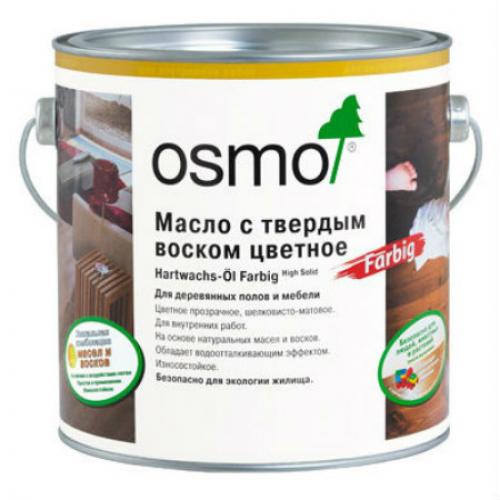 Масло с твердым воском цветное Hartwachs-Öl Farbig
